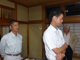 会計のL大貫も懇親会に間に合いました。皆様 一年間ありがとうございました。