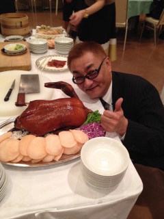 高野Lと北京ダックさん♪