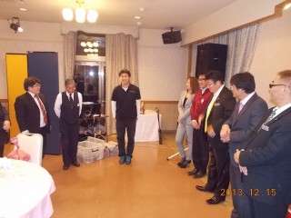 イベントを運営してくれたスマイルクローバーの野口君。入会お待ちしております(笑)