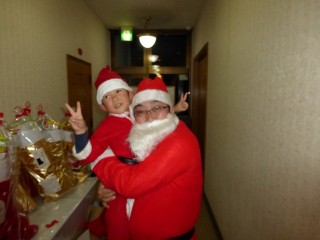 サンタさん今年も登場♪