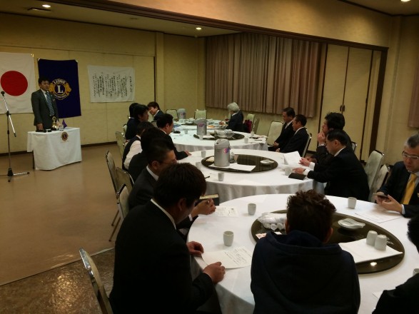 久保田会長のあいさつ