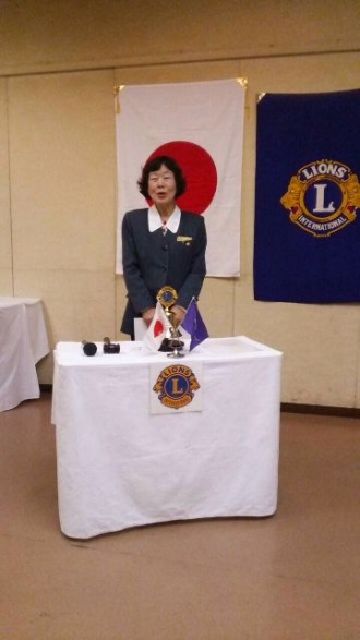 アイリス支部小竹会長のあいさつ